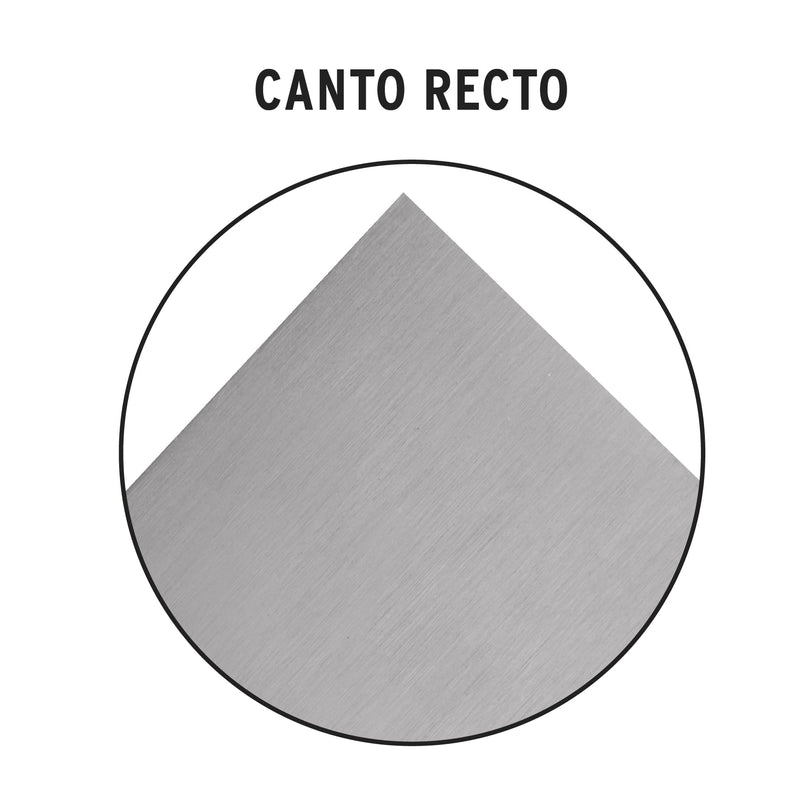 Llana canto recto Truper de 11", 6 remaches con mango de plástico