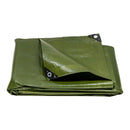 Lona uso rudo Truper 4 X 6 m verde olivo