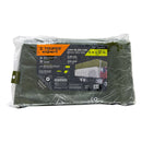 Lona uso rudo Truper 6 X 12 m verde olivo