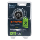 Linterna de minero 1 LED Truper 340 lm recargable LED de alta intensidad