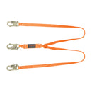 Línea de vida con absorbedor de impacto Truper, doble brazo