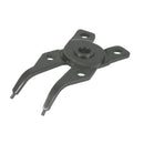 Pinza para anillos de retención 6"(15 cm) con 4 cabezas intercambiables, Truper