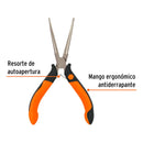 Mini pinza de punta aguja 6"(15 cm) con mango Comfort Grip, Truper