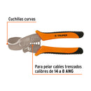 Pinza profesional 7" (18 cm) pela cables y corta cables, Truper