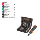 Juego de 24 desarmadores Truper, tipo Matraca