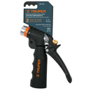 Pistola para riego Truper de 2 funciones, metálica con recubrimiento