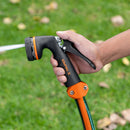 Pistola para riego Truper de 8 funciones, metálica con recubrimiento
