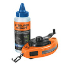 Tiralíneas Truper de 30 m (100 ft), metálico uso rudo