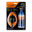 Tiralíneas Truper de 30 m (100 ft), metálico uso rudo