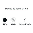 Linterna de aluminio LED Cree Truper 530 lm 3 pilas D
