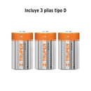 Linterna de aluminio LED Cree Truper 530 lm 3 pilas D