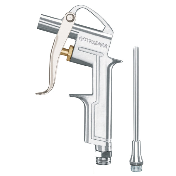 Pistola para sopletear Truper, con extensión de 4" (10 cm)
