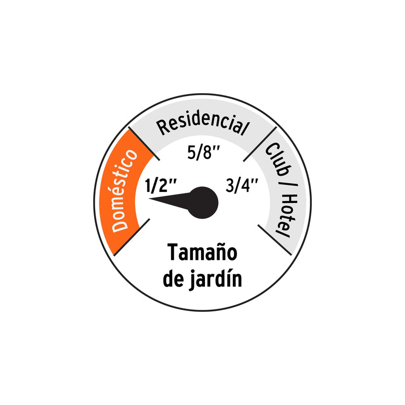 Manguera 1/2" de 15m Truper, super reforzada 4 capas