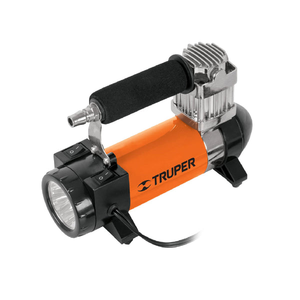 Compresor de aire Truper 12V para auto, portátil