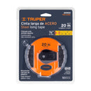 Cinta larga metálica Truper de 20M , carcasa plástica