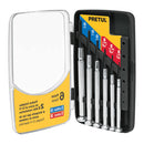 Juego con 6 desarmadores metálicos de precisión Pretul Puntas fabricadas de acero al carbono