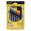 Juego con 6 desarmadores metálicos de precisión Pretul Puntas fabricadas de acero al carbono