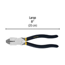 Pinza para electricista 8" (20 cm) uso rudo, Pretul