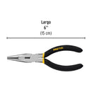 Pinza de punta y corte 6" (15 cm) mango de vinil, Pretul