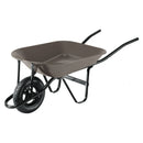 Carretilla neumática Pretul de 65 litros en color gris