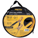 Cable pasa corriente Pretul 2.5 metros calibre 10 AWG