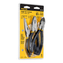 Juego de 3 pinzas de 6" (15 cm) con mango de vinil, Pretul