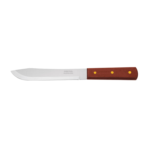 Cuchillo cebollero 7" (18 cm) Pretul, mango de madera