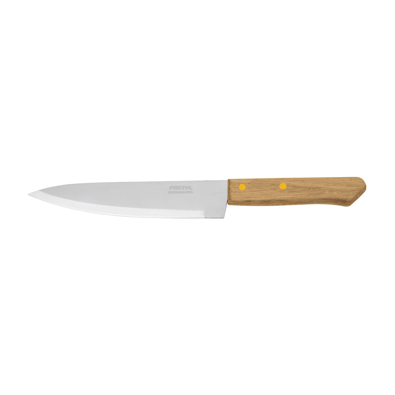 Cuchillo de chef 7" (18 cm) Pretul, mango de madera