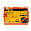 Lona Pretul Truper 3 x 4 m naranja