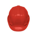Casco de seguridad Pretul con ajuste de intervalos, rojo