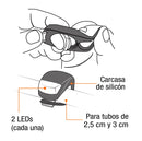 Juego de 2 piezas de linterna Truper Pretul para bicicleta
