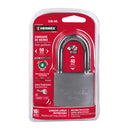 Candado de hierro 50 mm gancho largo Hermex, en blíster