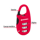 Candado maletero de combinación 25 mm Hermex, blíster