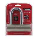 Candado de acero 109mm Hermex, gancho largo