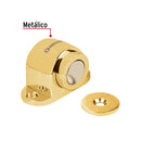 Tope para puerta magnético Hermex, acabado latón