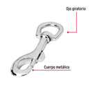 Bandola de zinc de 1" giratoria, Fiero