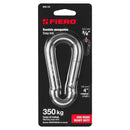 Bandola mosquetón de acero 3/8", Fiero