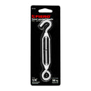 Tensor zinc 1/4" gancho-argolla, Fiero