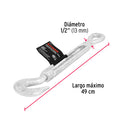 Tensor forjado 1/2" gancho-argolla, Fiero