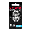 Destorcedor Fiero de zinc, 1/8" para cable