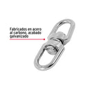 Destorcedor Fiero de zinc, 5/32" para cable