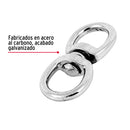 Destorcedor Fiero de zinc, 3/16" para cable