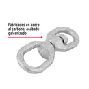 Destorcedor Fiero forjado en acero al carbono, 3/16" para cable
