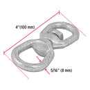 Destorcedor Fiero forjado en acero al carbono, 5/16" para cable