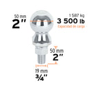 Bola de arrastre Truper capacidad 3500 lb