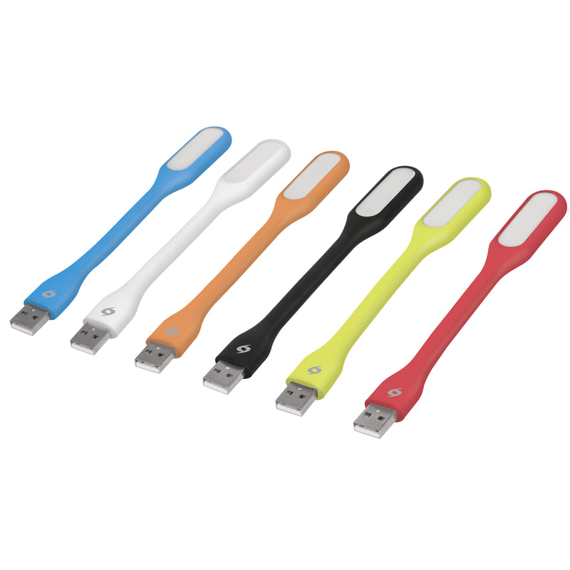 Mini-lámpara flexible Volteck de 5 LEDs 1W para puerto USB