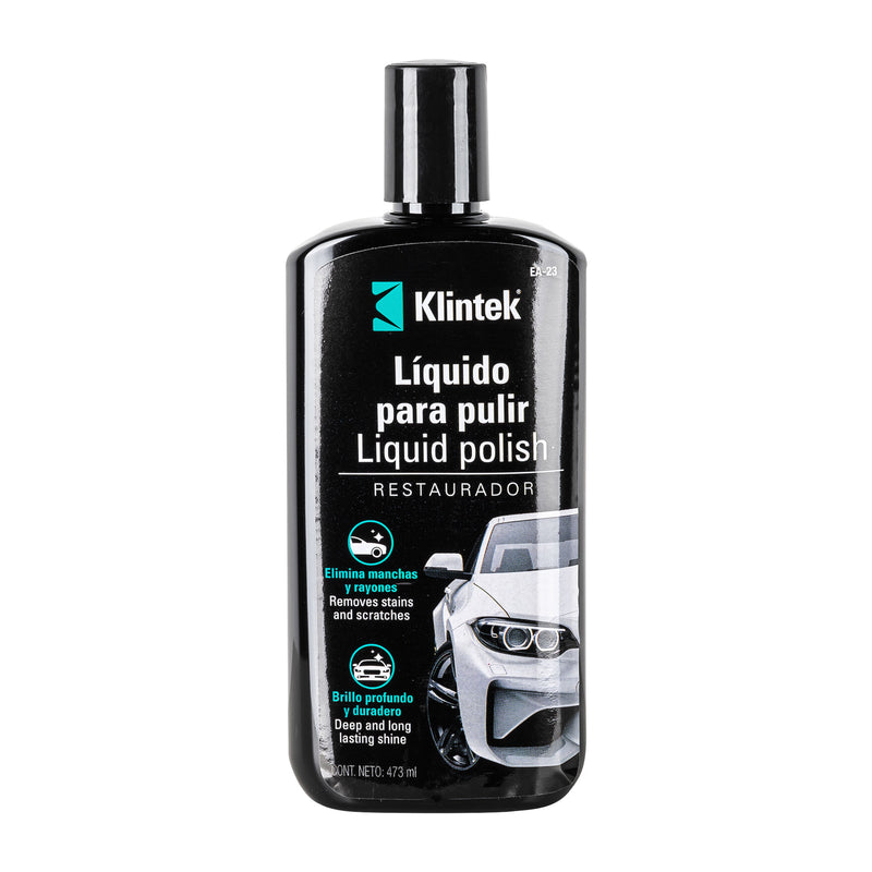 Polish líquido para auto Klintek, 473 ml