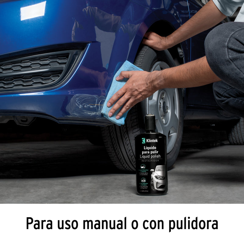 Polish líquido para auto Klintek, 473 ml