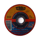 Disco de corte para acero y acero inoxidable Tyrolit 114 x 1.6 x 22.23mm