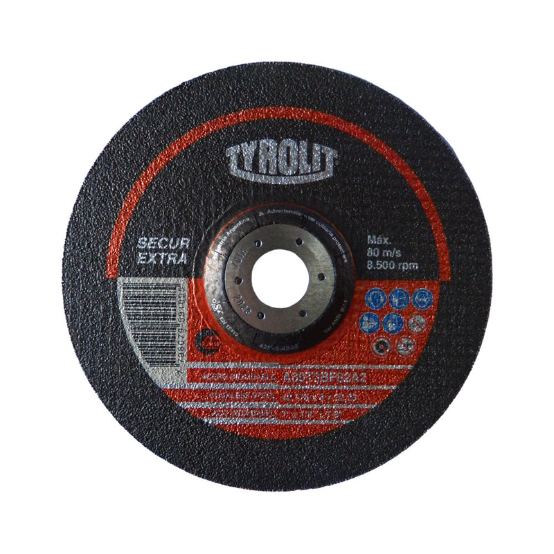 Disco de corte para acero inoxidable Tyrolit 178 x 3 x 22.23mm